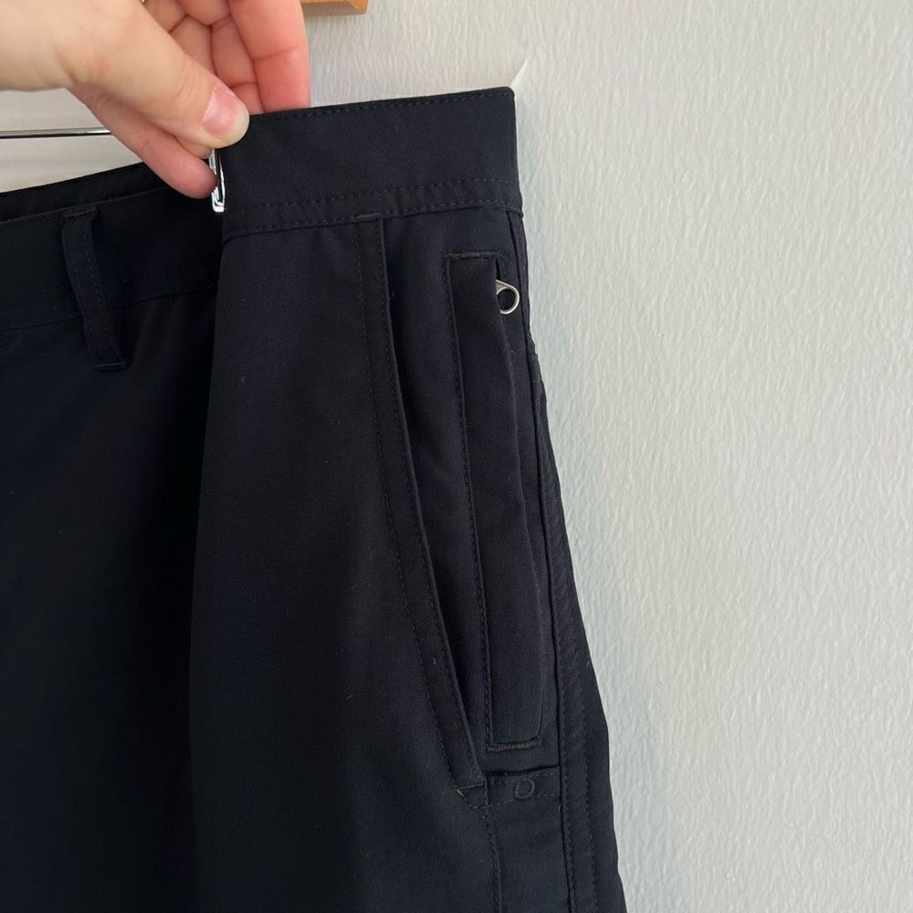 Vintage Patagonia Men’s Size 38 Black Flat Front Bermuda Style Shorts 11” Inseam - Picture 3 of 12